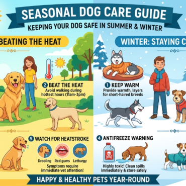 Seasonal Dog Care Guide Keeping Your Dog Safe in Summer and Winter