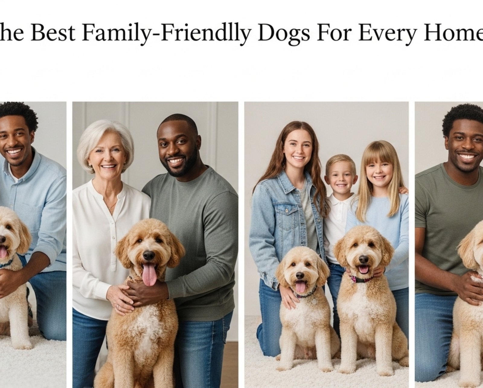 The Best Family-Friendly Dogs For Every Home