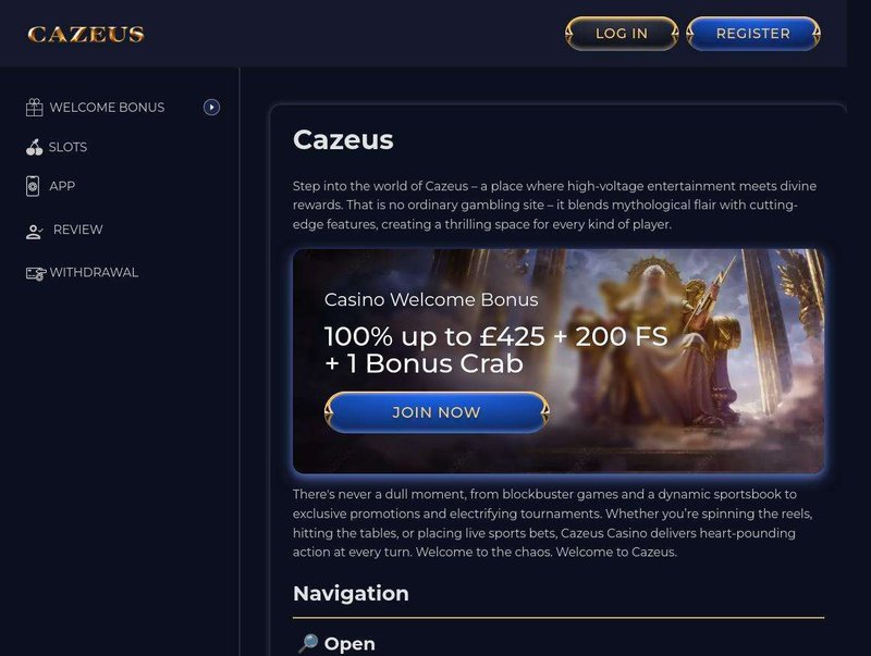 Unlock Exciting Casino Games at Cazeus Online Casino UK Now in United Kingdom