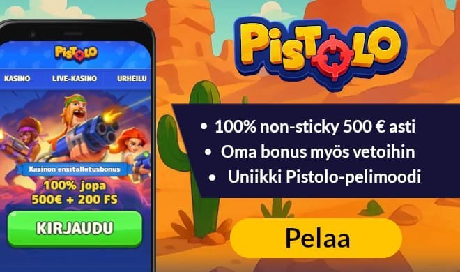 Pistolo kasyno - Pistolo Casino - Pełen Opis i Wyniki Testów Kasyno